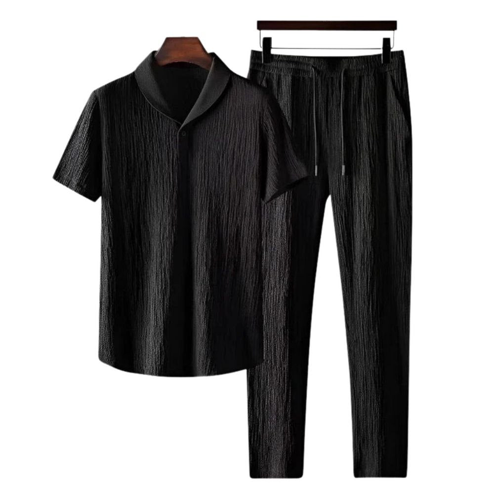 NOVA Cotton Polo and Pants Set